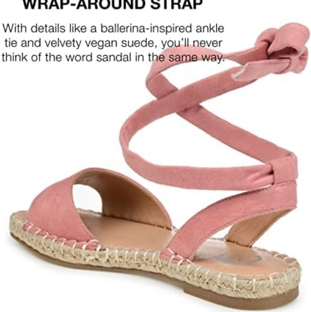 Journey Collection espadrille sandals NWOT - Picture 11 of 12